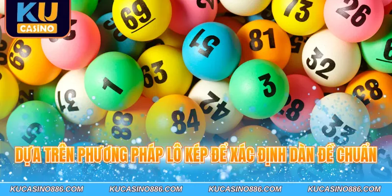Dựa trên phương pháp lô kép để xác định dàn đề chuẩn