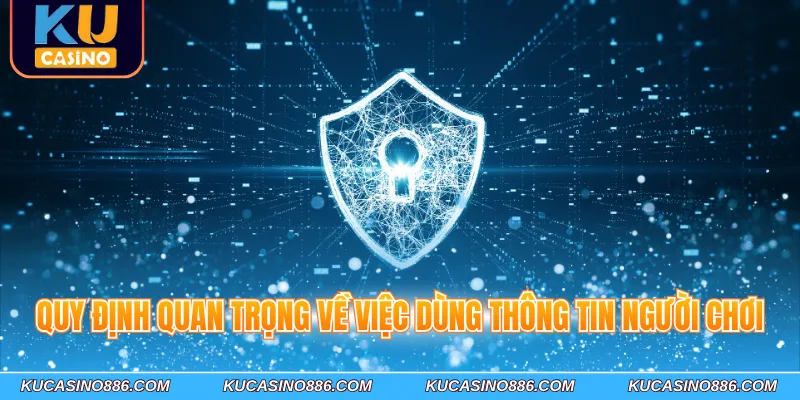 Quy định quan trọng về việc dùng thông tin người chơi